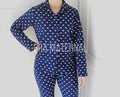 PIJAMA INVIERNO AZUL CORAZONES