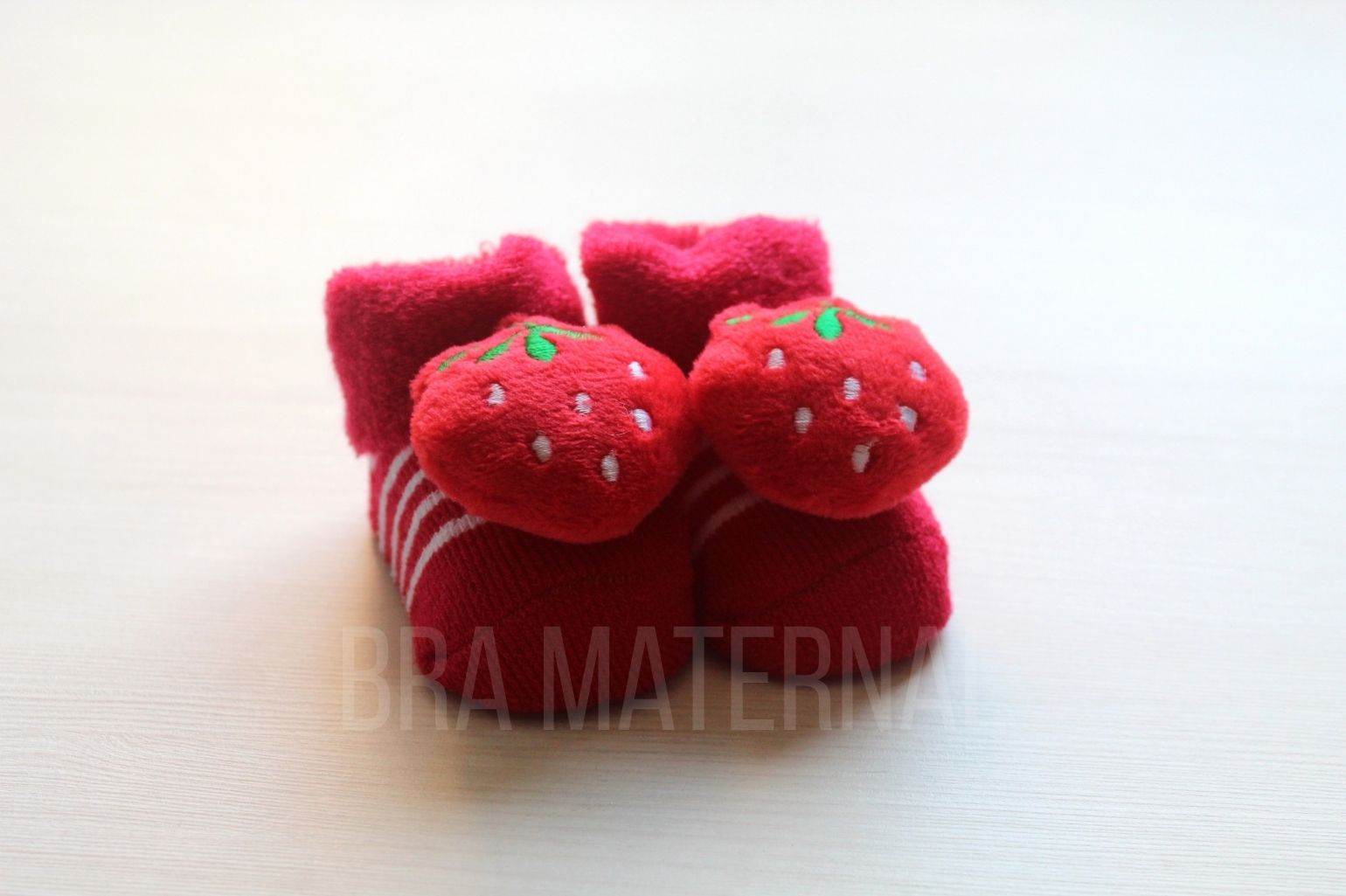 CALCETINES FRUTILLA ROJO