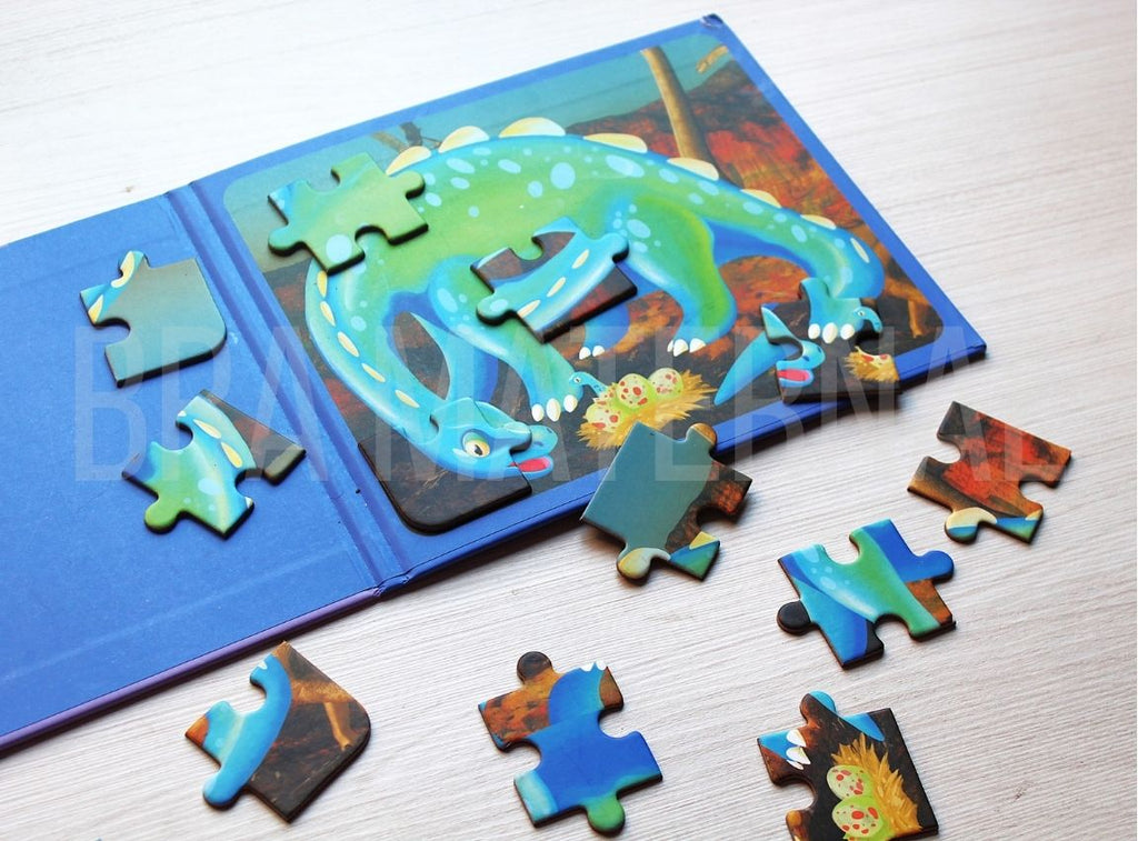 PUZZLE MAGNÉTICO DINOSAURIO