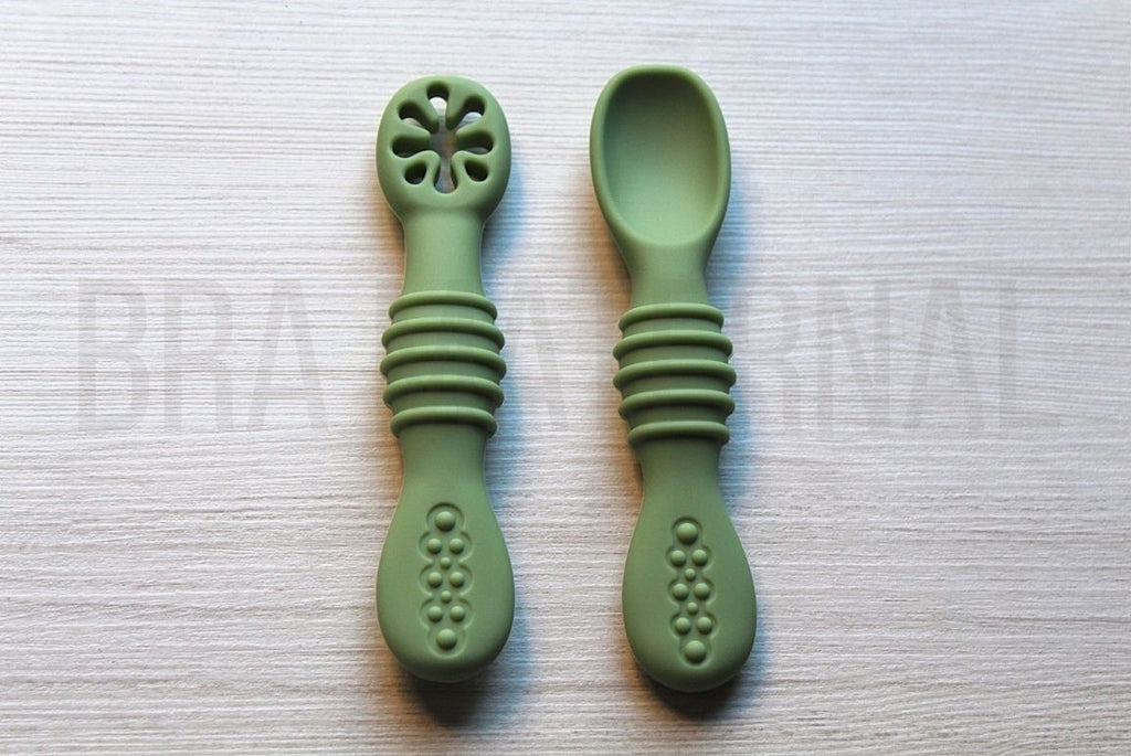 CUBIERTOS DE APRENDIZAJE VERDE