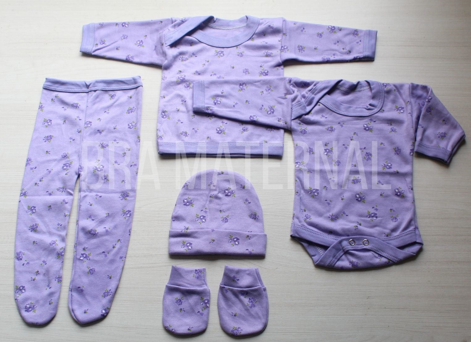 AJUAR MORADO FLORES