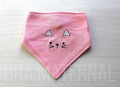 BANDANA GATO ROSADO