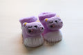 CALCETINES GATO MORADO