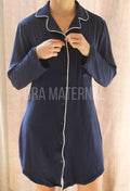 CAMISOLA BOTONES AZUL