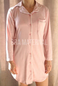 CAMISOLA BOTONES ROSADA