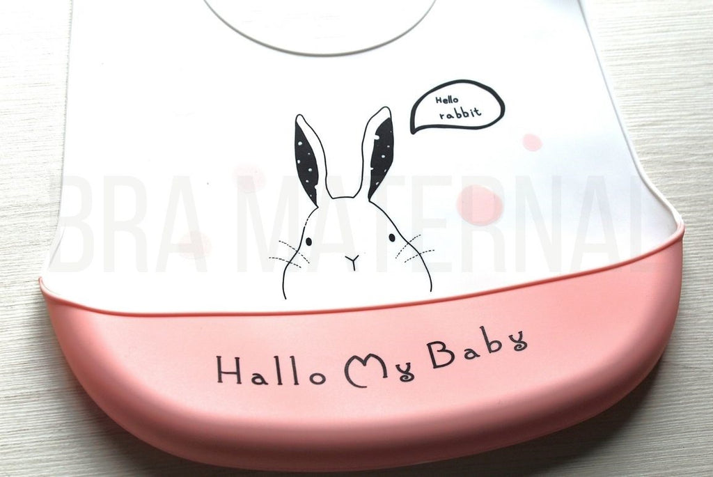 BABERO SILICONA CONEJO