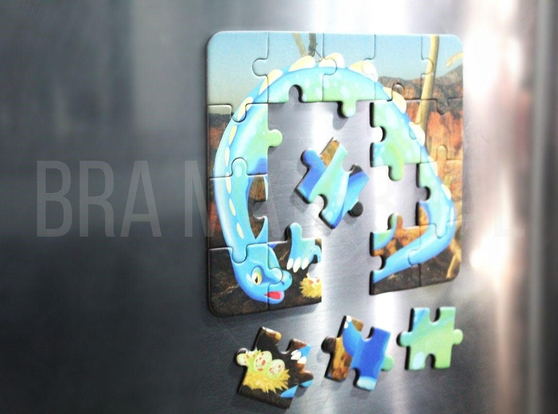 PUZZLE MAGNÉTICO DINOSAURIO