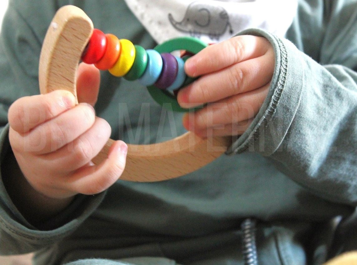 SONAJERO MADERA ARCOIRIS