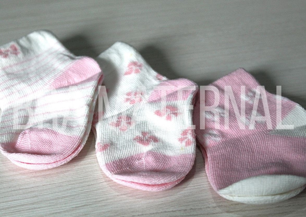 CALCETINES NIÑA ALGODÓN 0-1