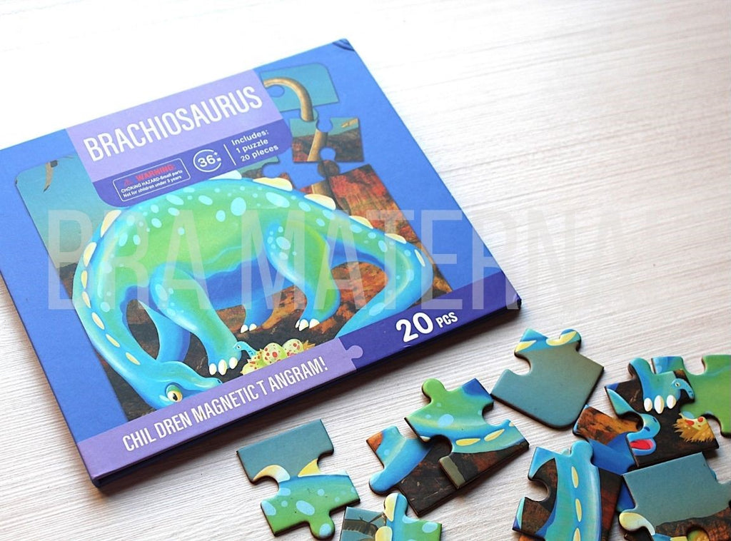 PUZZLE MAGNÉTICO DINOSAURIO