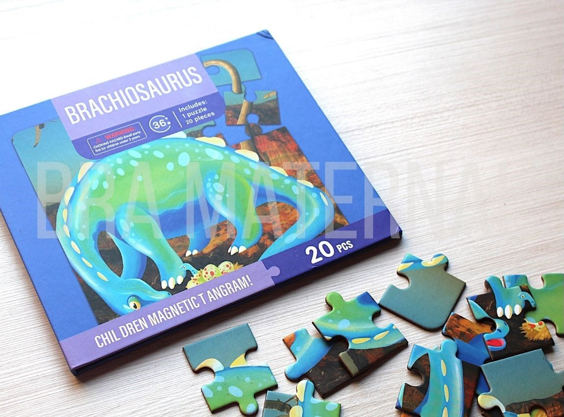 PUZZLE MAGNÉTICO DINOSAURIO