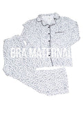 PIJAMA ANIMAL PRINT GRIS